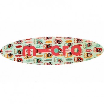 Антискользящая наклейка MICRO SPRITE бирюзовая сова